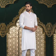 Load image into Gallery viewer, Men&#39;s White Basic Panjabi
