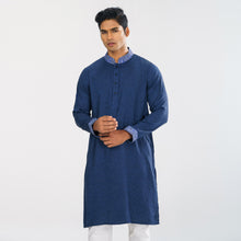 Load image into Gallery viewer, Men&#39;s Navy Basic Panjabi
