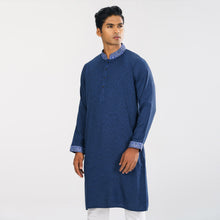 Load image into Gallery viewer, Men&#39;s Navy Basic Panjabi
