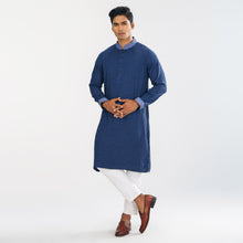 Load image into Gallery viewer, Men&#39;s Navy Basic Panjabi
