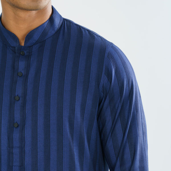 Men's Navy Basic Panjabi