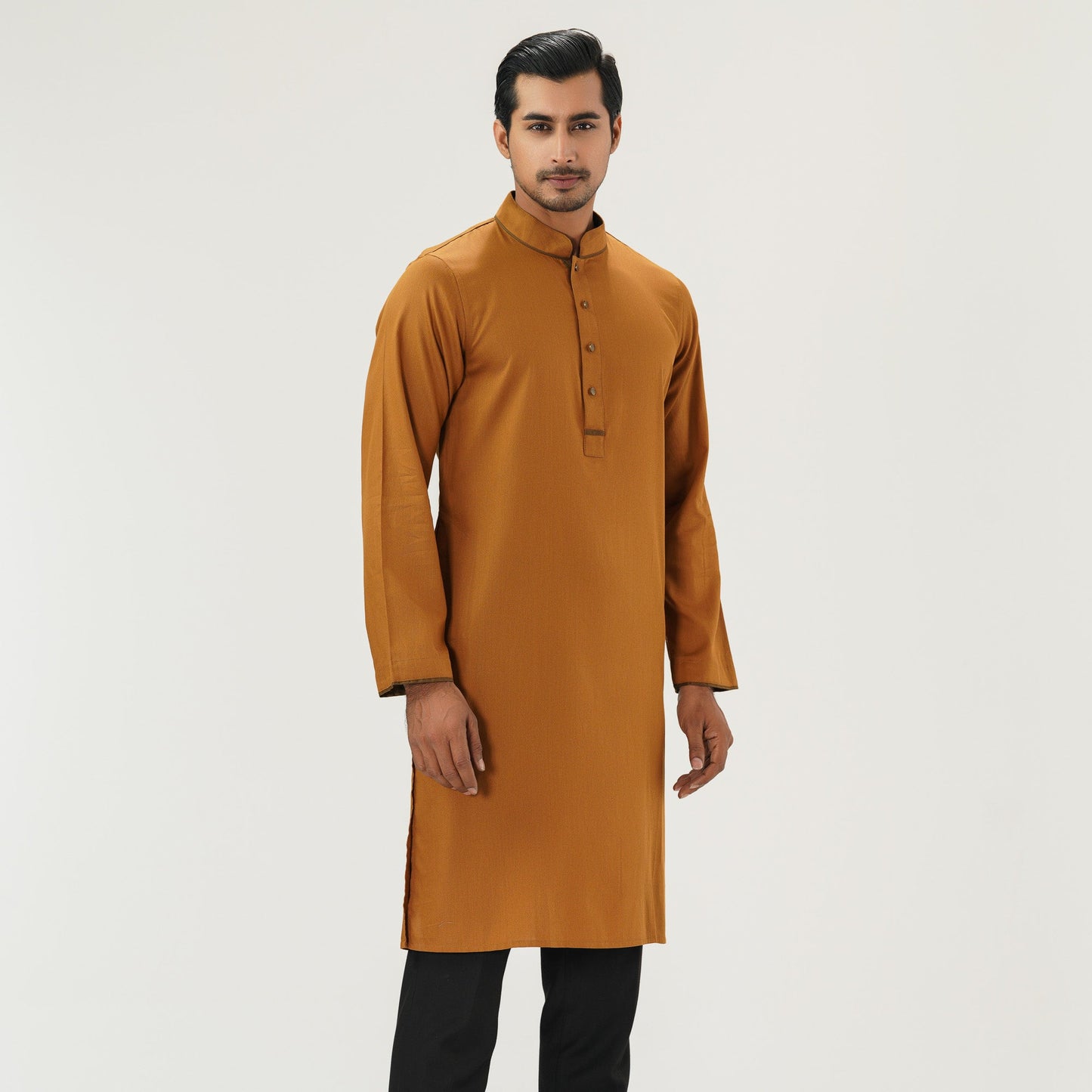 Mens Brown Panjabi