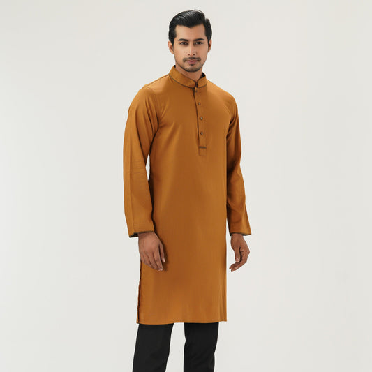 Mens Brown Panjabi