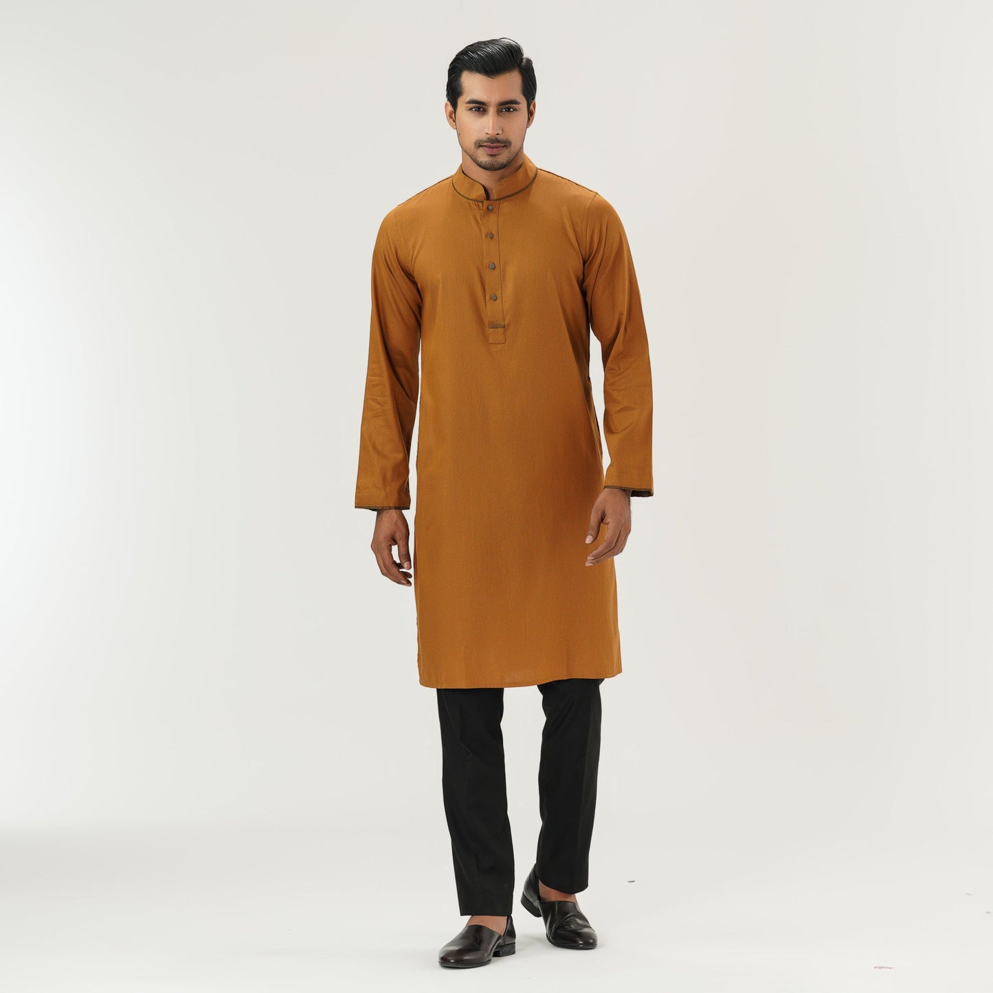 Mens Brown Panjabi