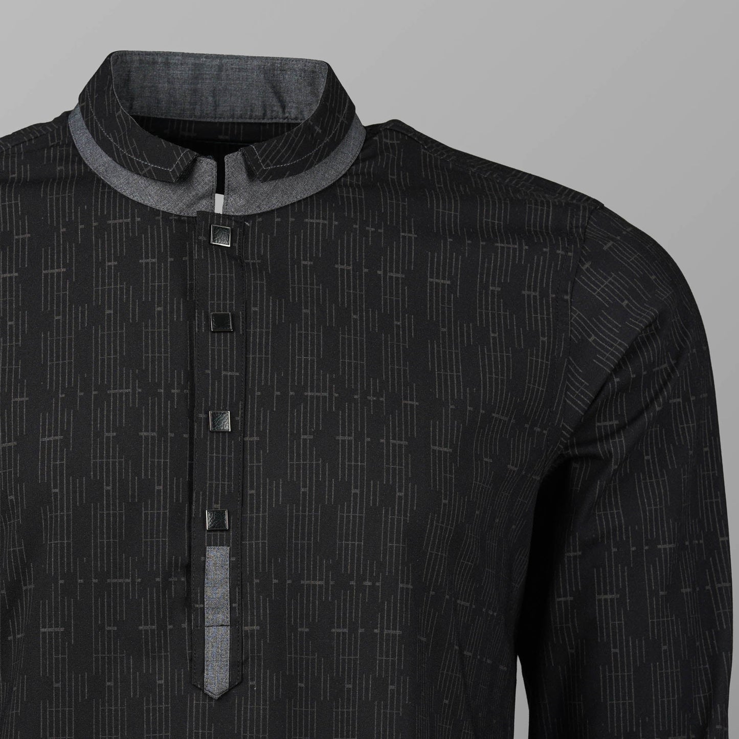 Mens Black Panjabi