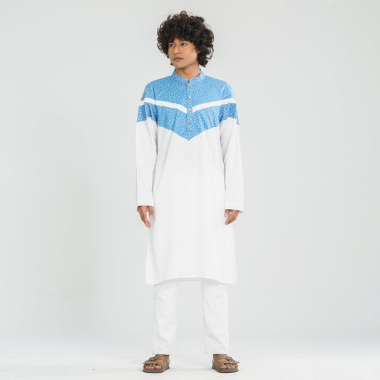 Men's Blended Cotton Panjabi