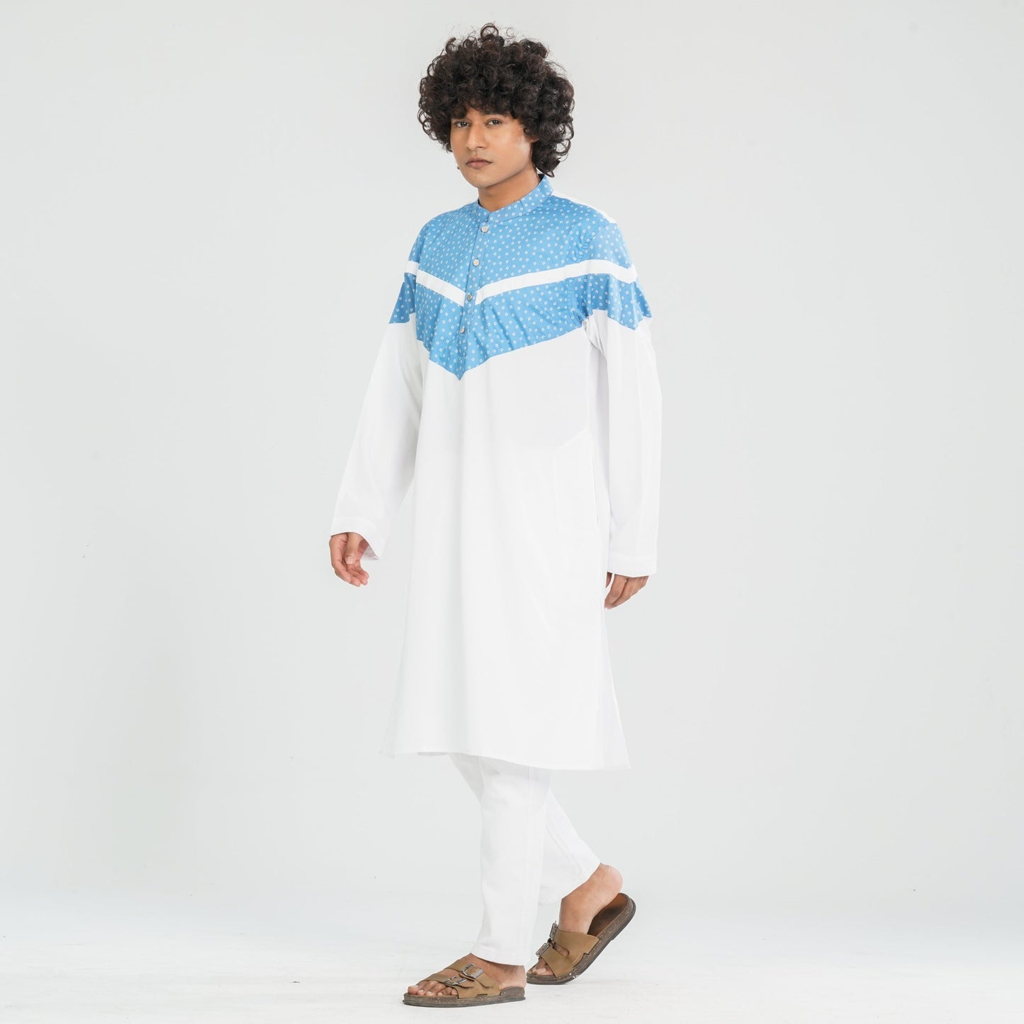 Men's Blended Cotton Panjabi