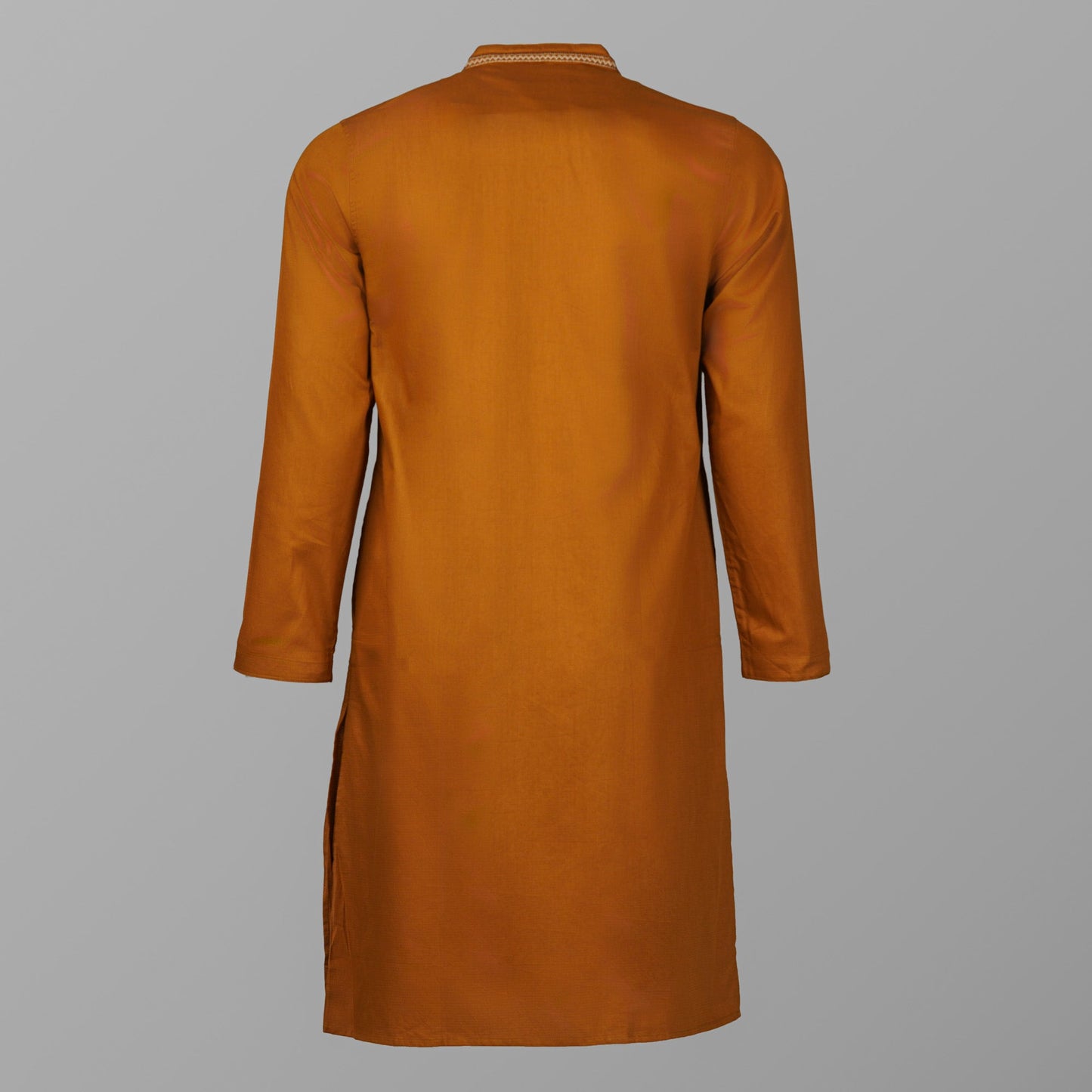 Mens Embroidery Brown Panjabi