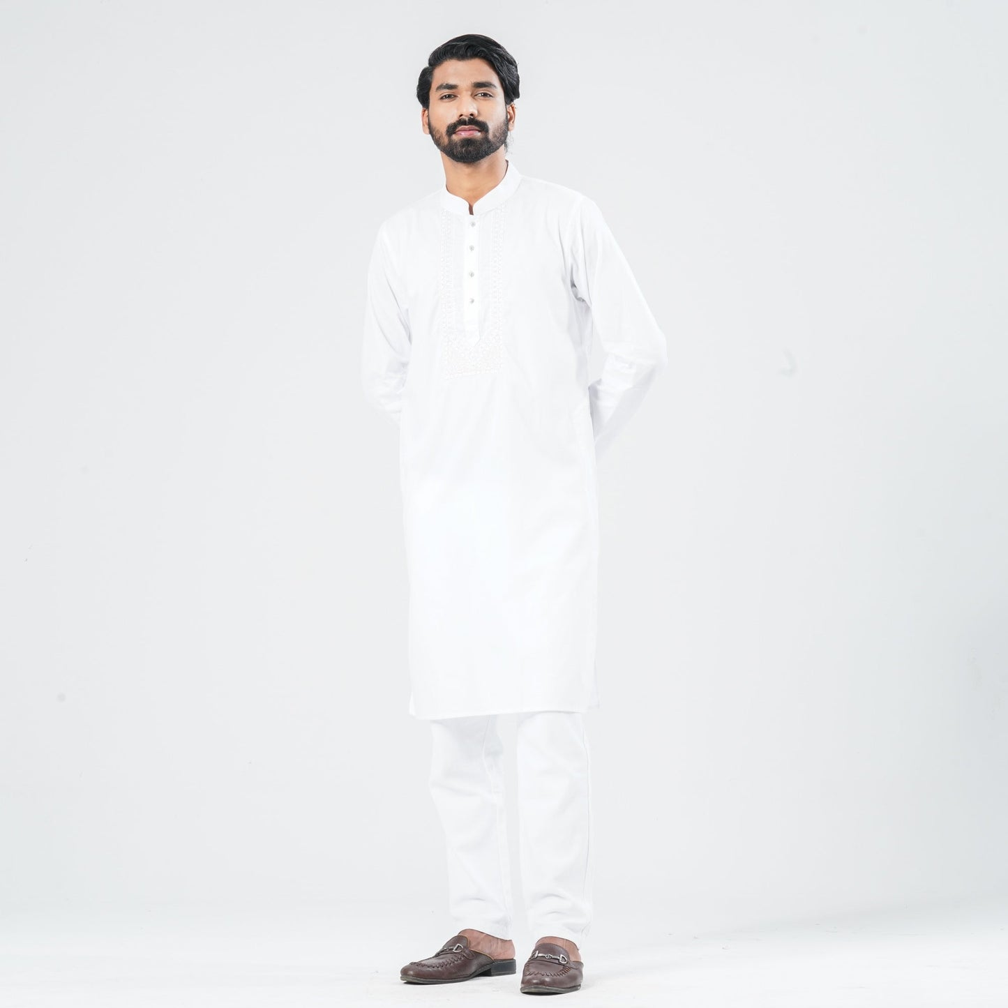 Men's Blended Cotton Panjabi