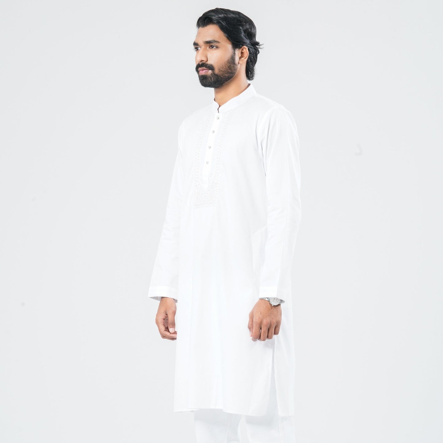Men's Blended Cotton Panjabi