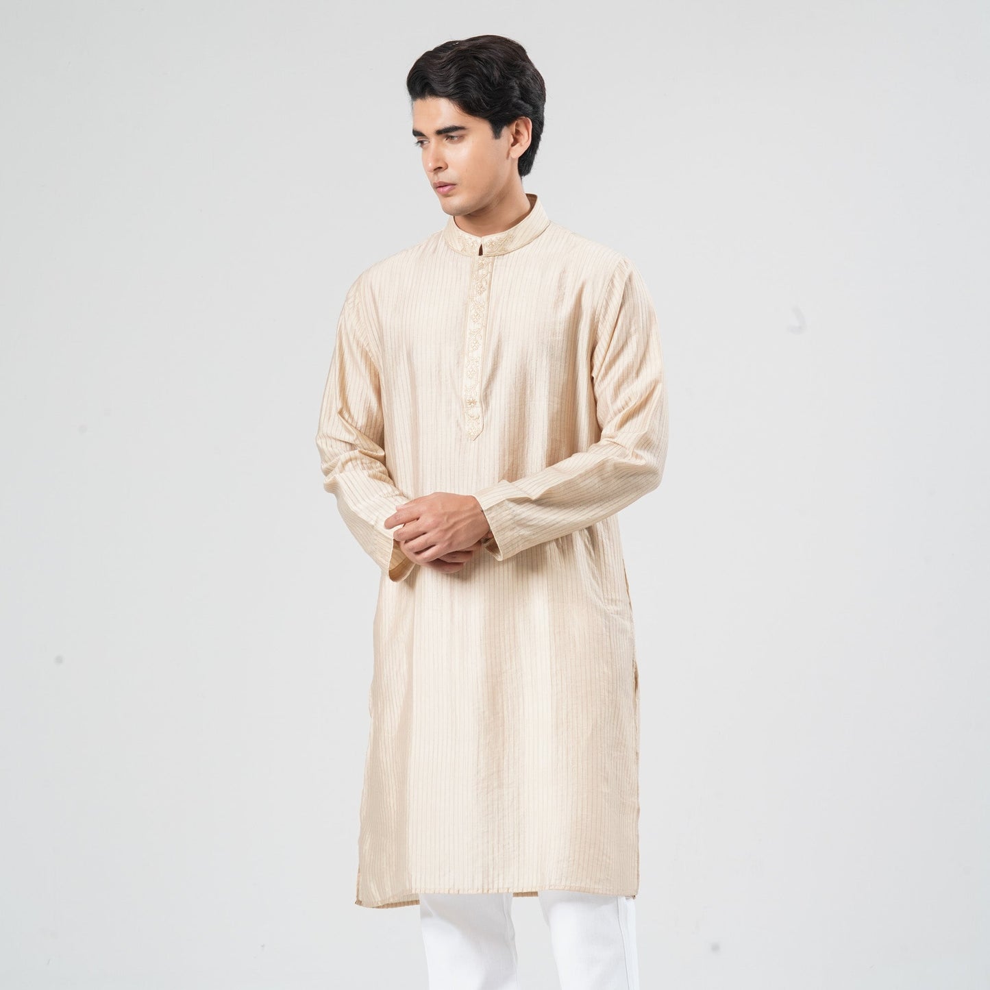 Men's Blended Cotton Panjabi