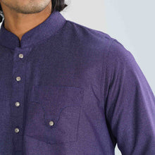 Load image into Gallery viewer, Men&#39;s Violet Premium Panjabi
