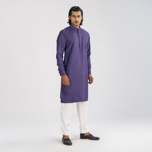 Load image into Gallery viewer, Men&#39;s Violet Premium Panjabi
