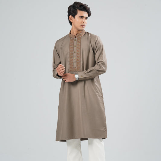 Men Blended Suiting Panjabi