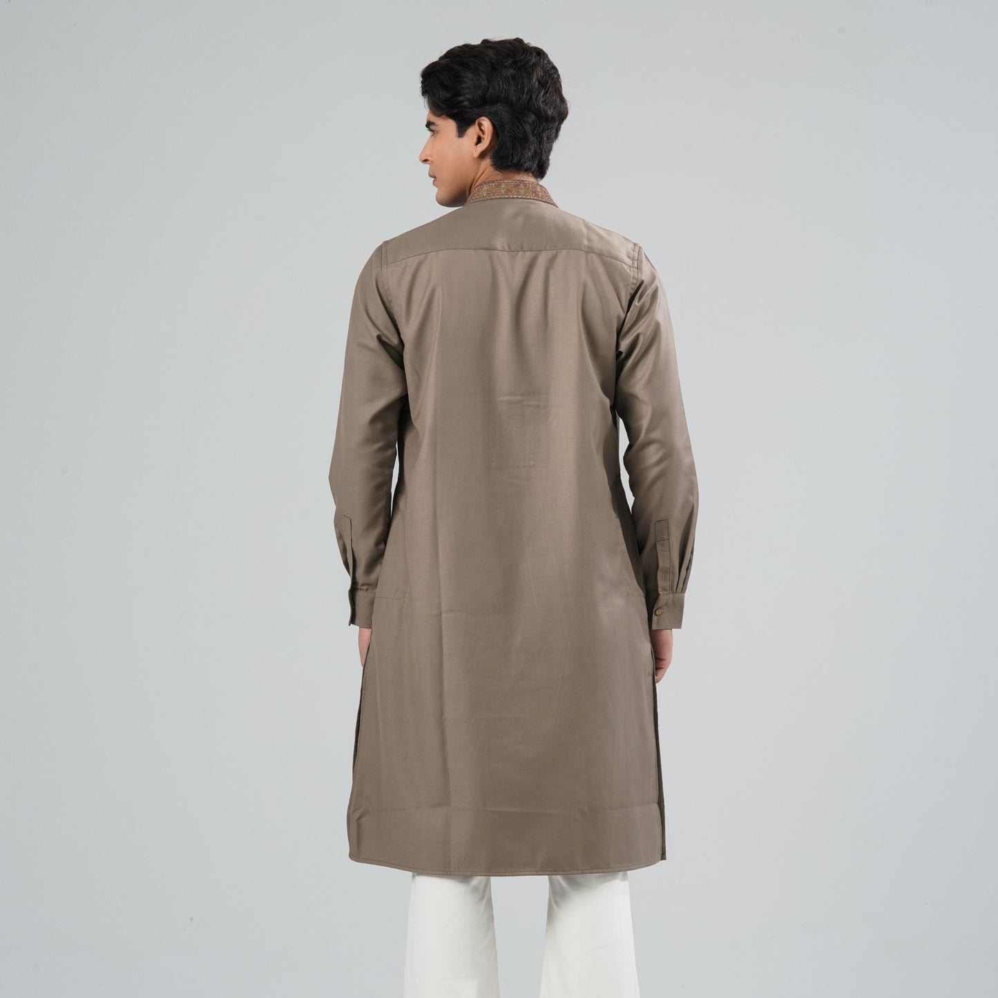 Men Blended Suiting Panjabi