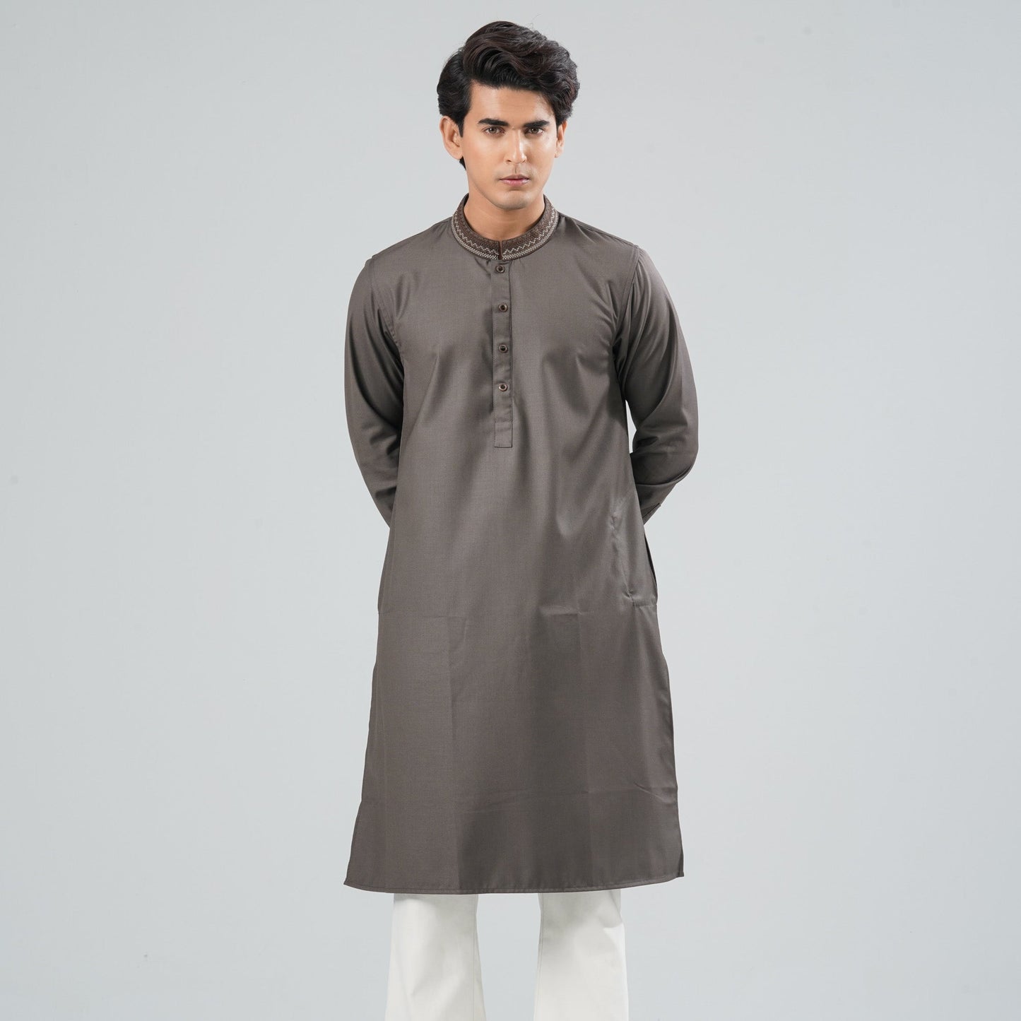Men’s Blended Suiting Panjabi