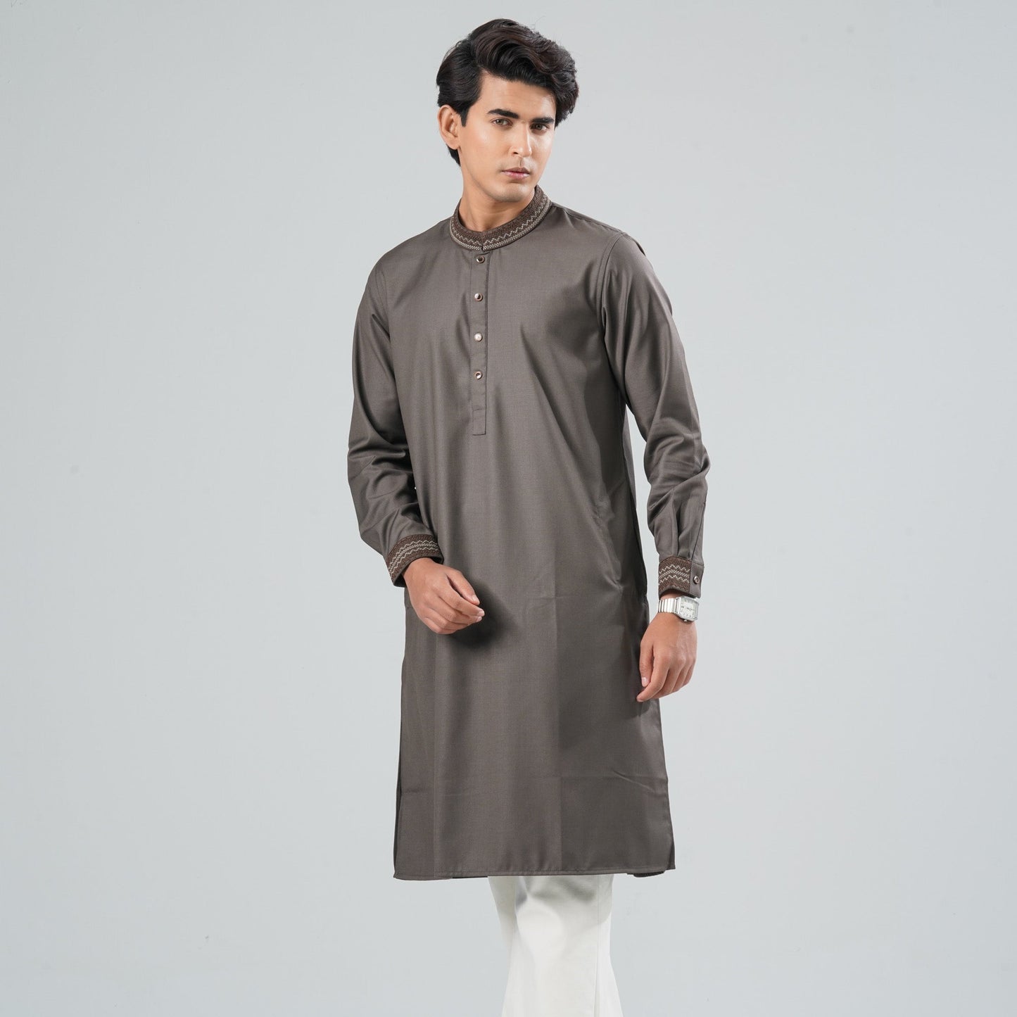 Men’s Blended Suiting Panjabi