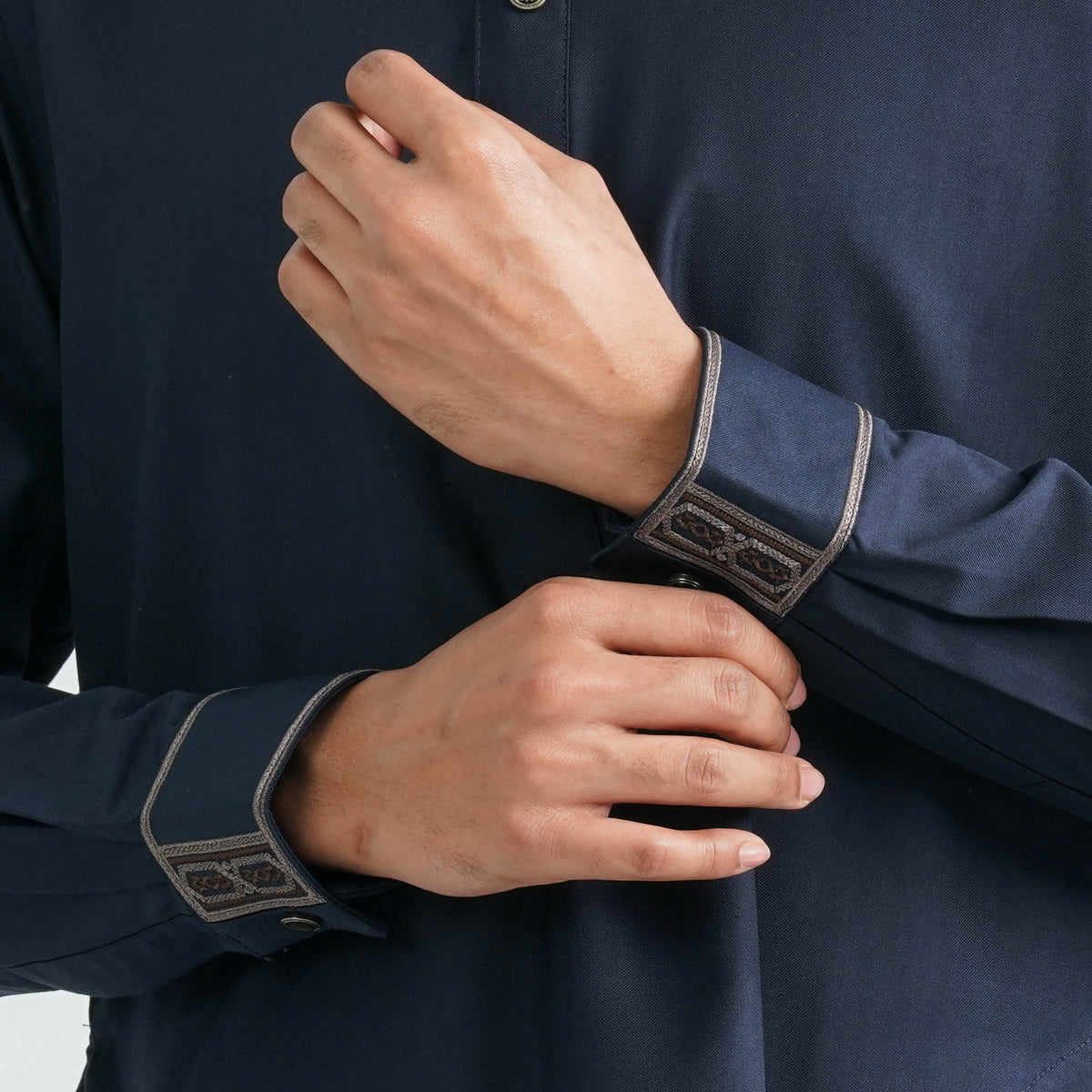 Mens Panjabi=WHITE
