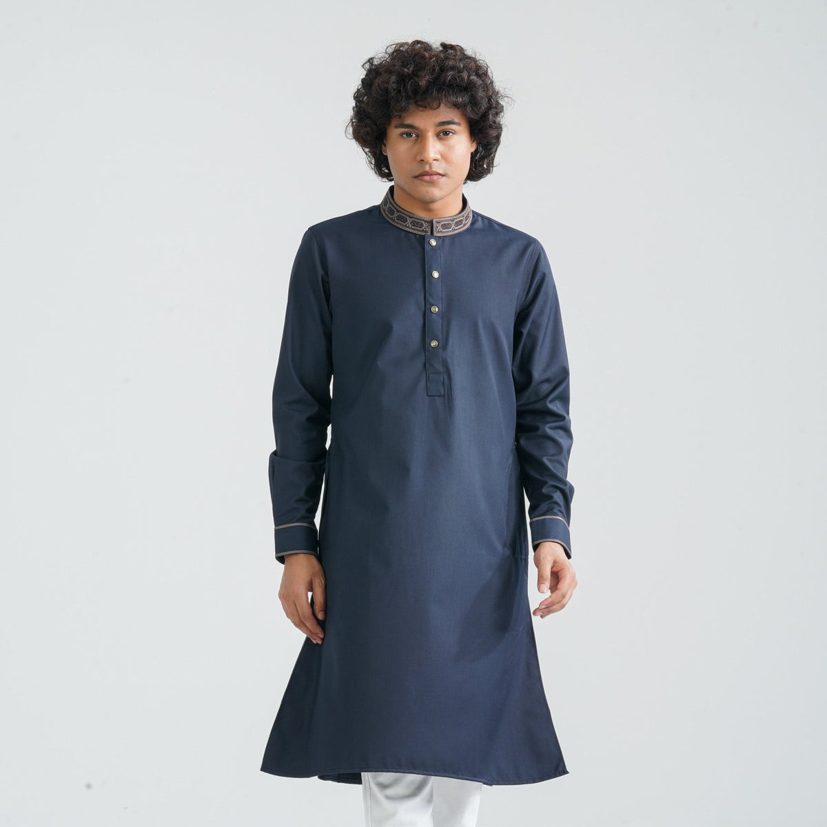 Mens Panjabi=WHITE