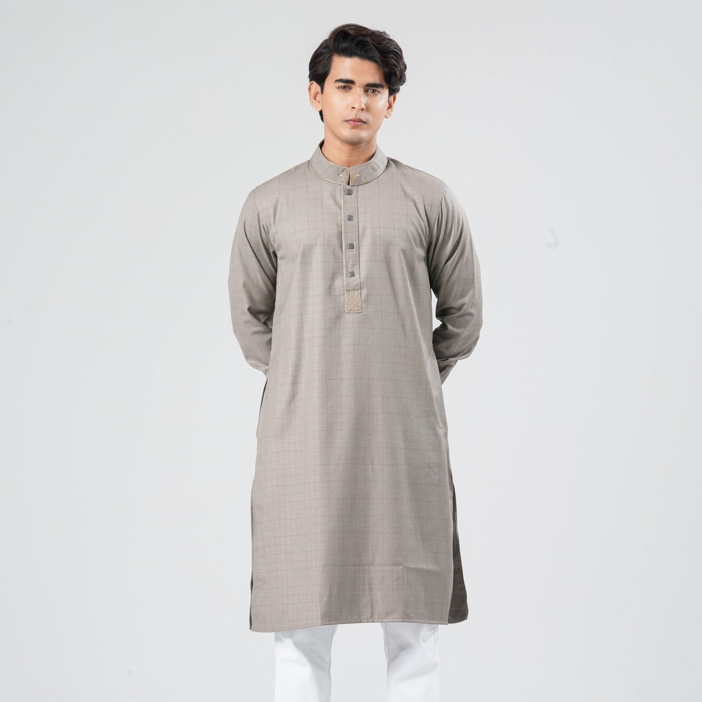 Men Blended Suiting Panjabi