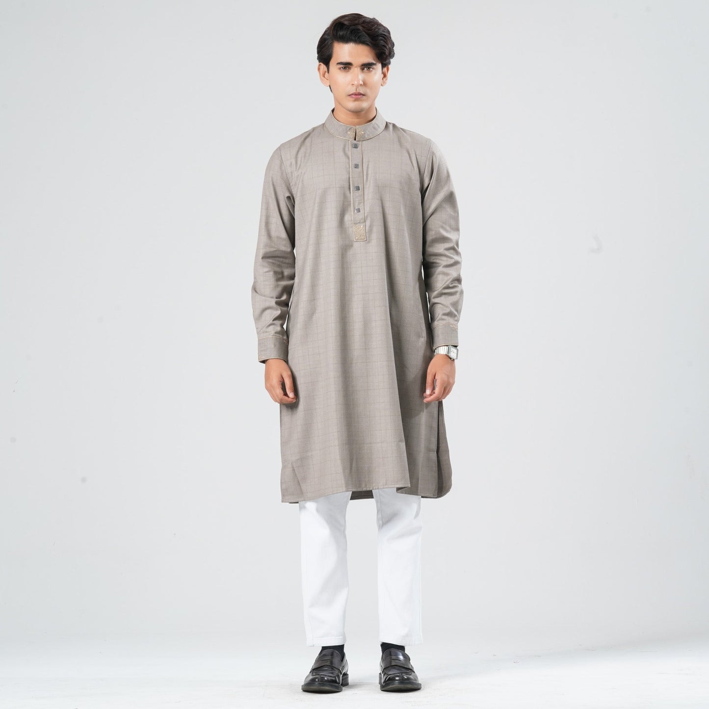 Men Blended Suiting Panjabi