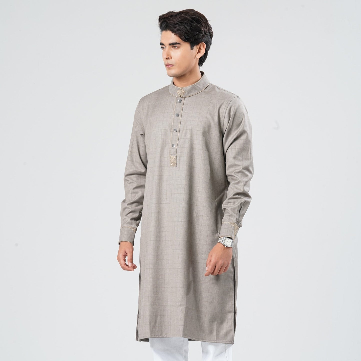 Men Blended Suiting Panjabi