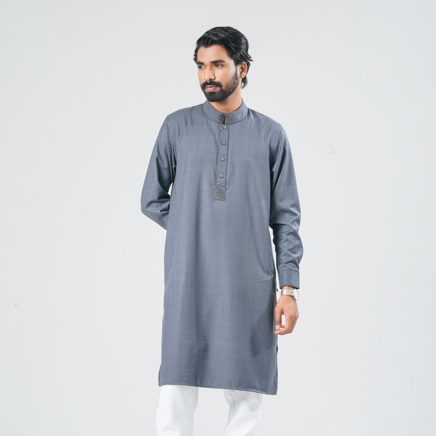 Men Blended Suiting Panjabi