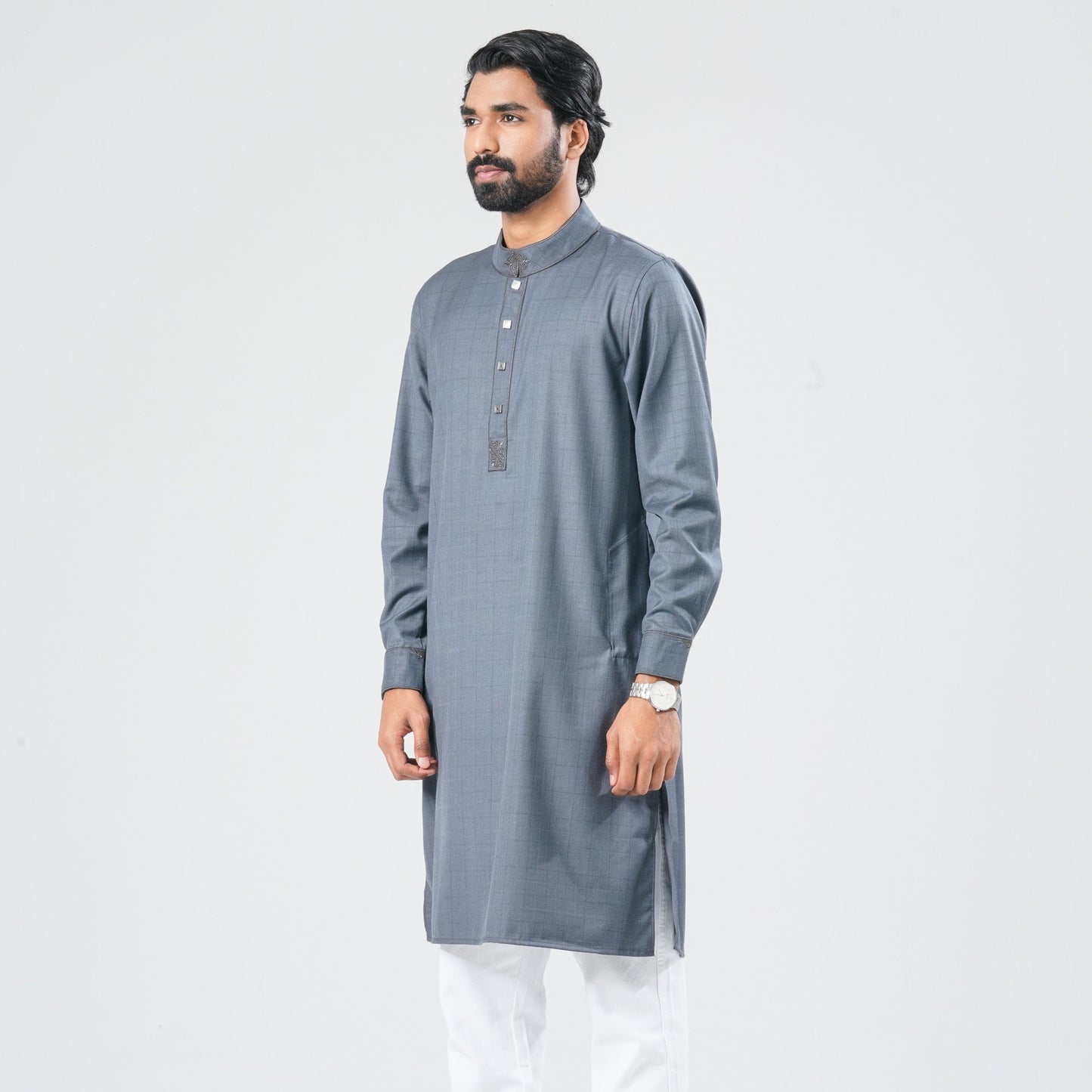Men Blended Suiting Panjabi