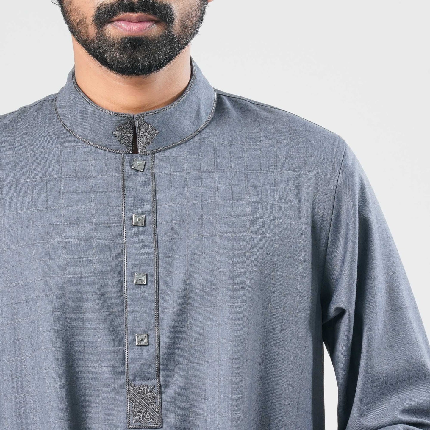 Men Blended Suiting Panjabi