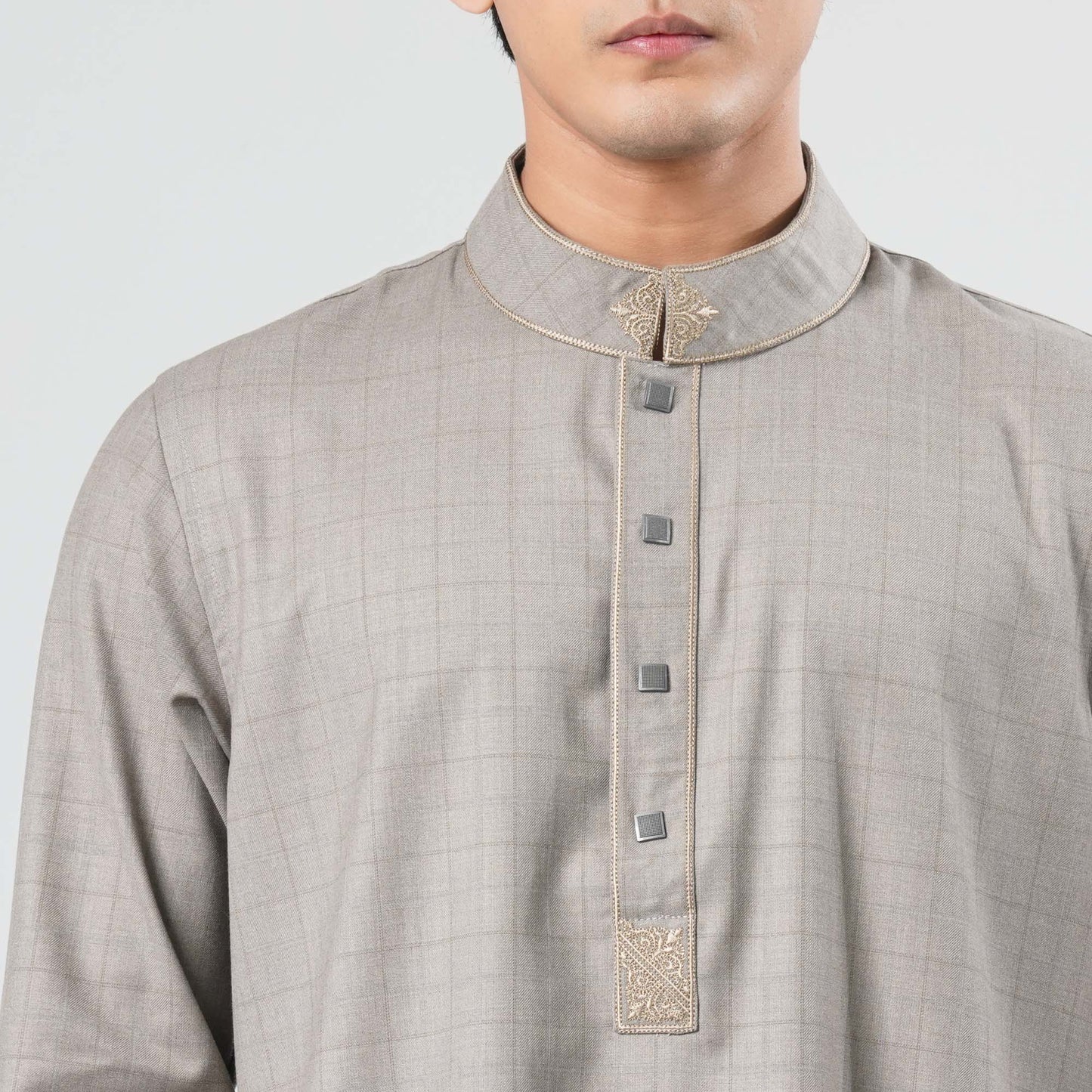 Men Blended Suiting Panjabi