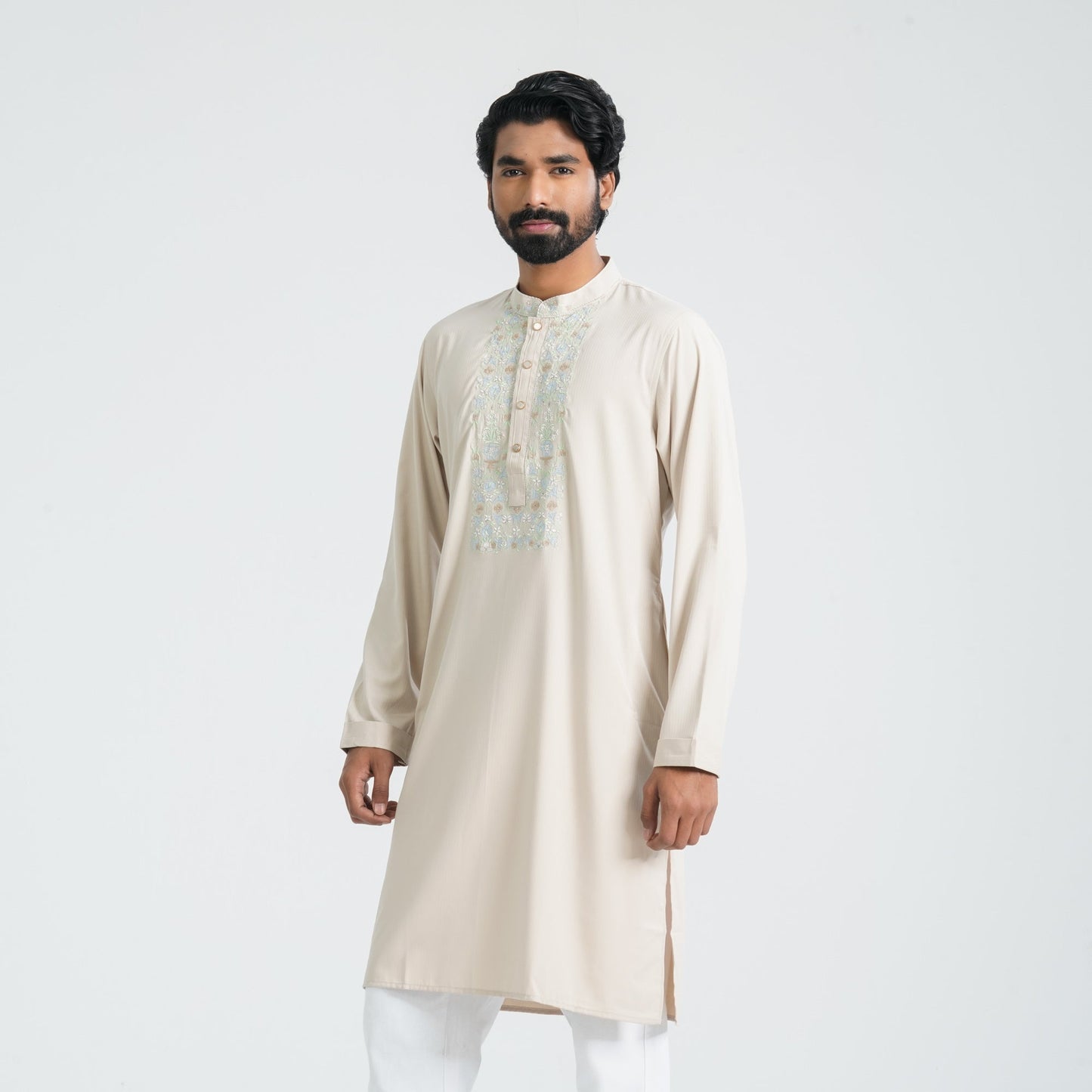 Men’s Blended Fabric Panjabi