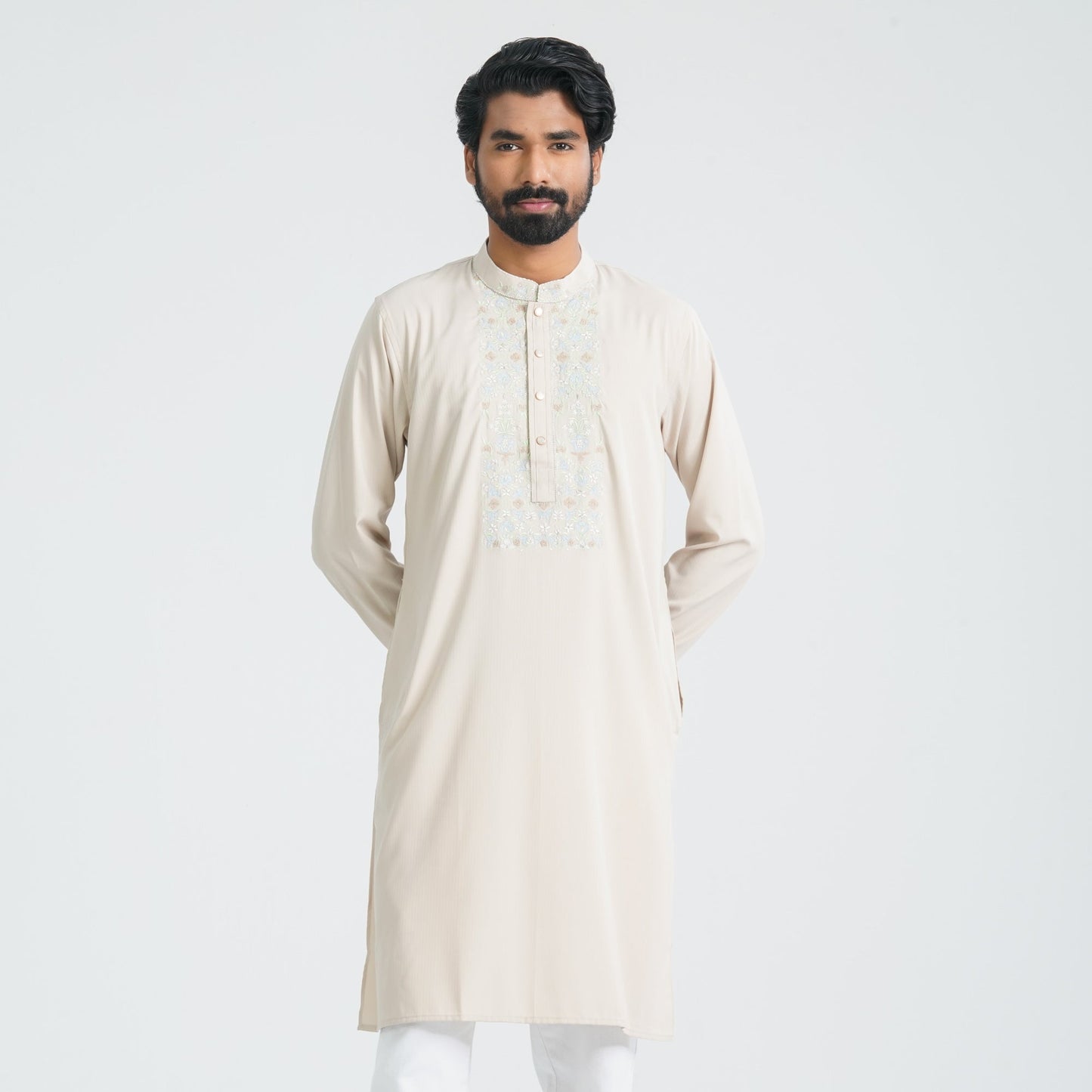 Men’s Blended Fabric Panjabi
