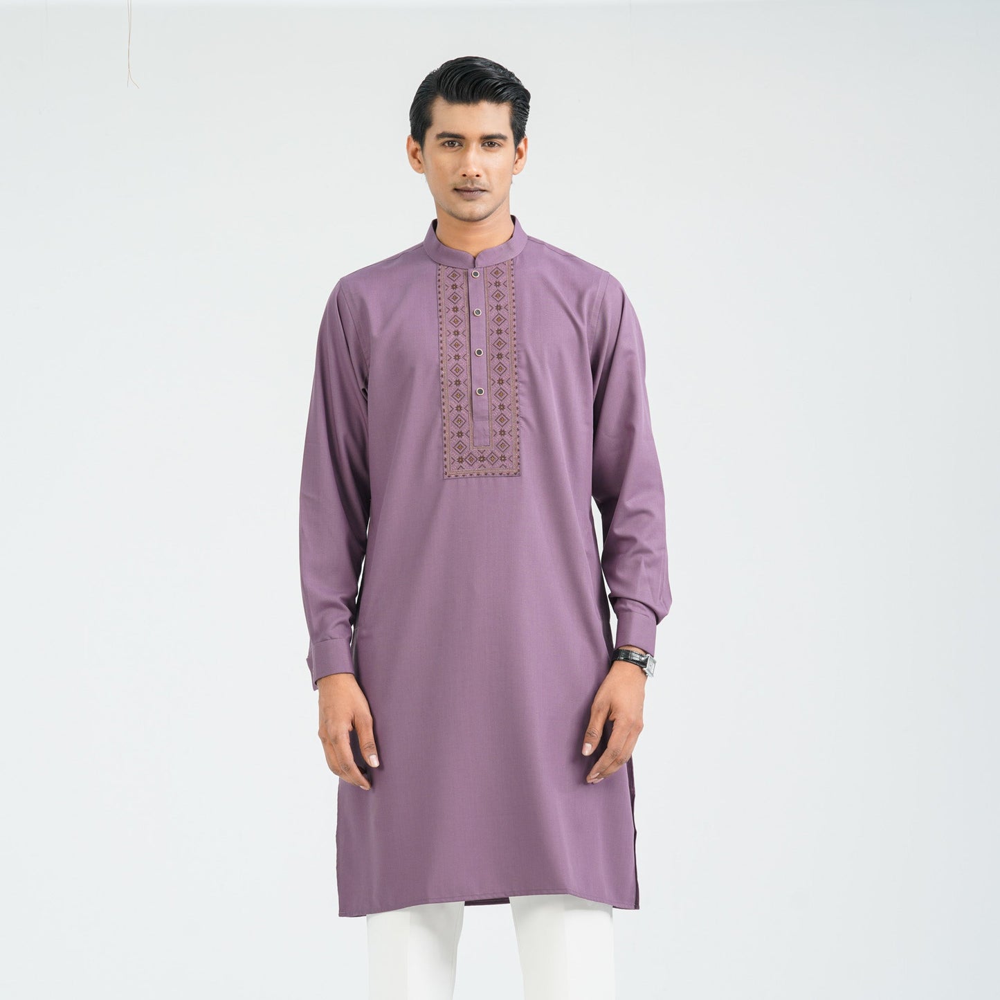 Men's Mauve Panjabi