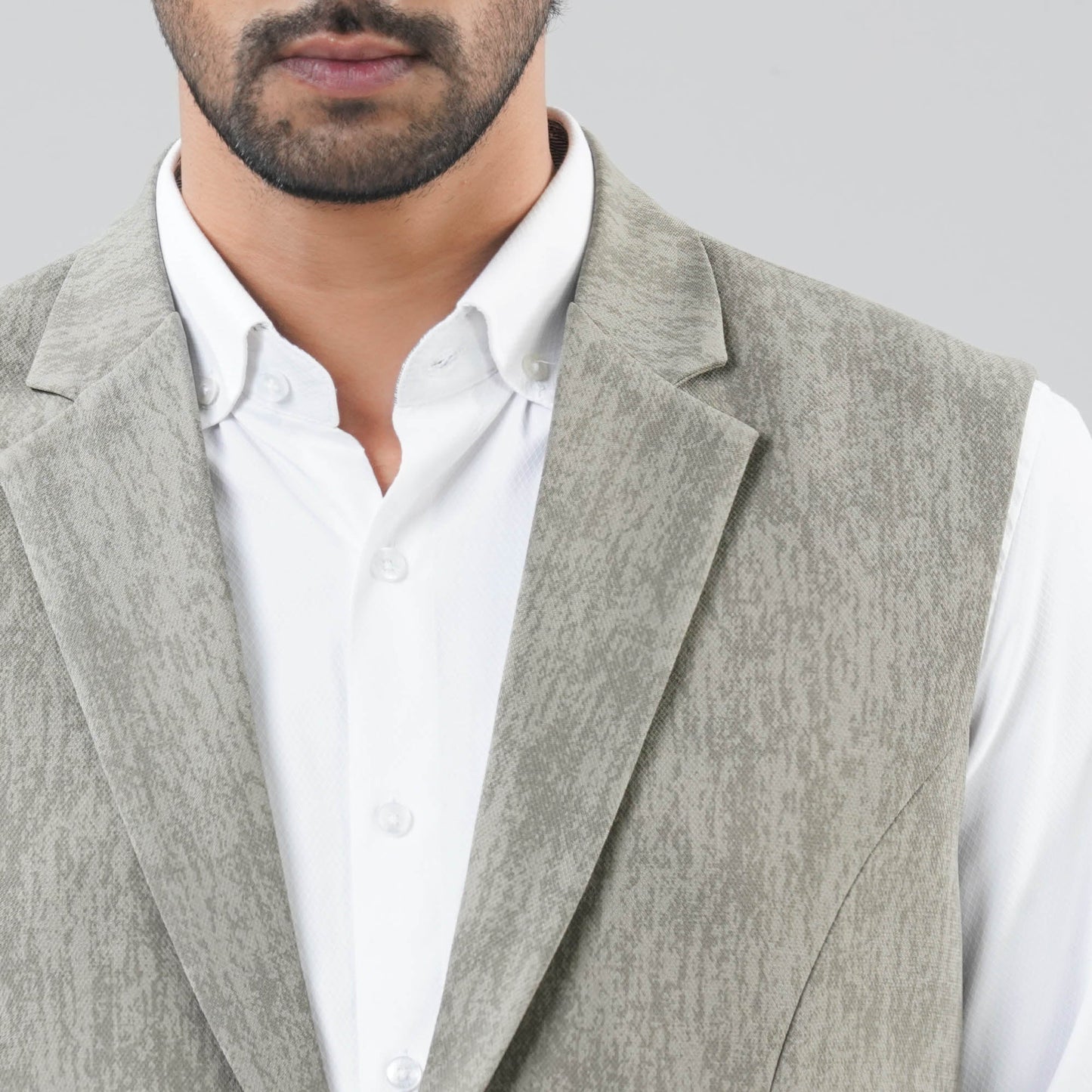 Mens Army Green Vest