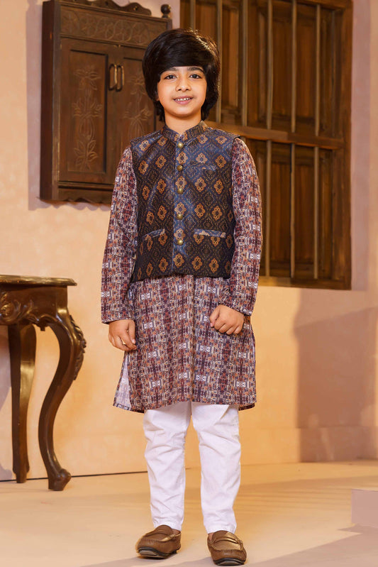 BOYS VEST- MULTI COLOR