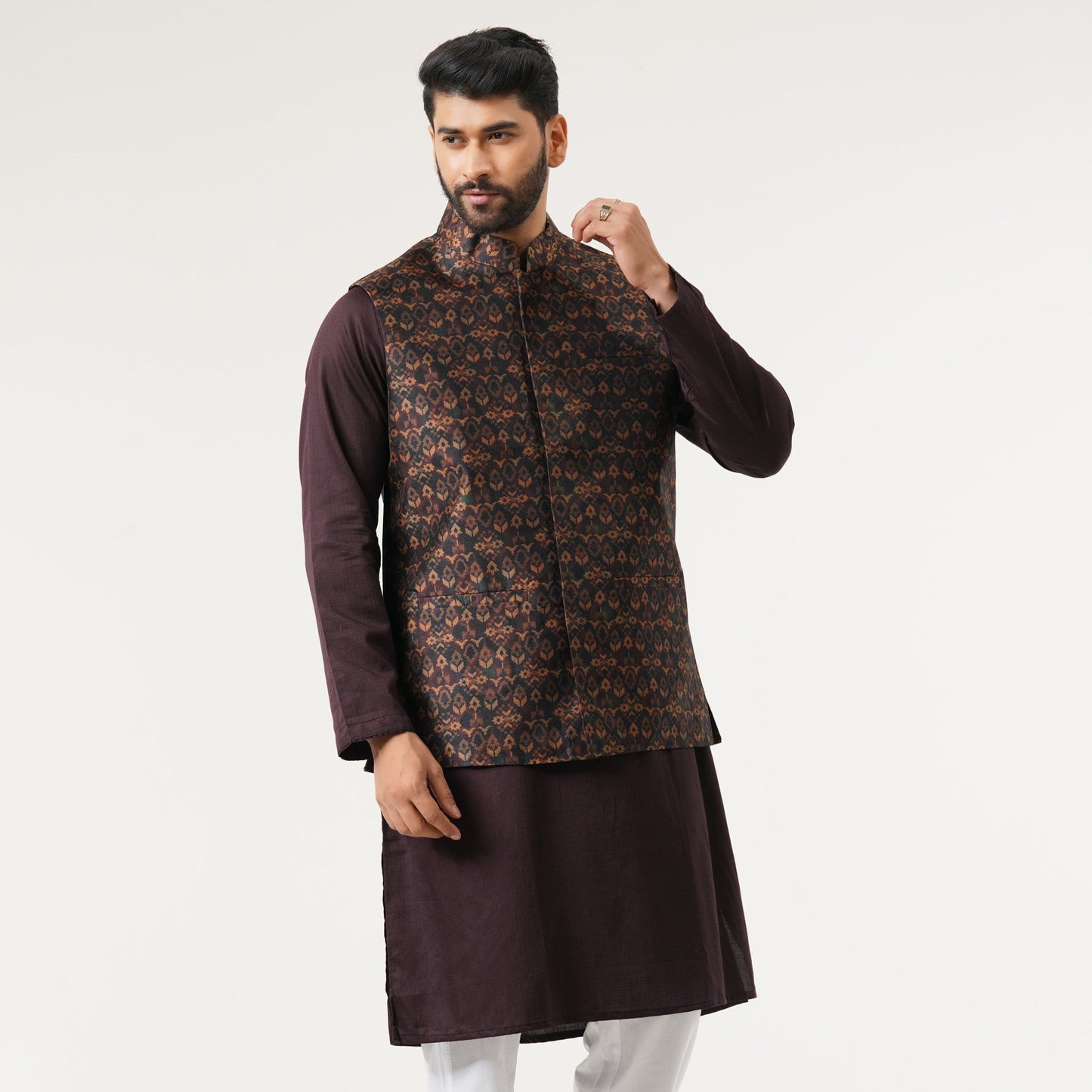 Mens Coffee Vest