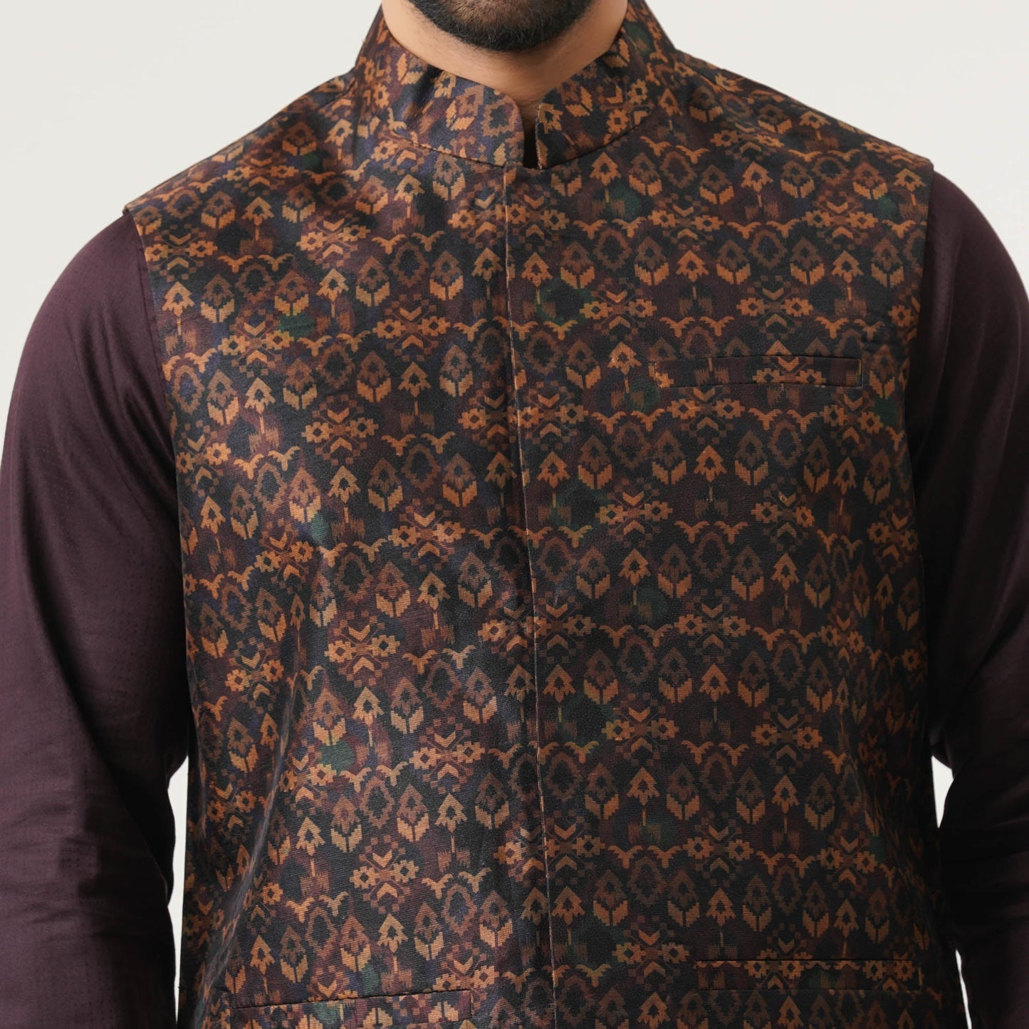 Mens Coffee Vest