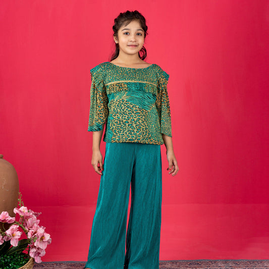 Girls 2Pcs- Green