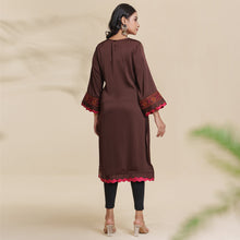 Load image into Gallery viewer, Ladies Kurti- Maroon
