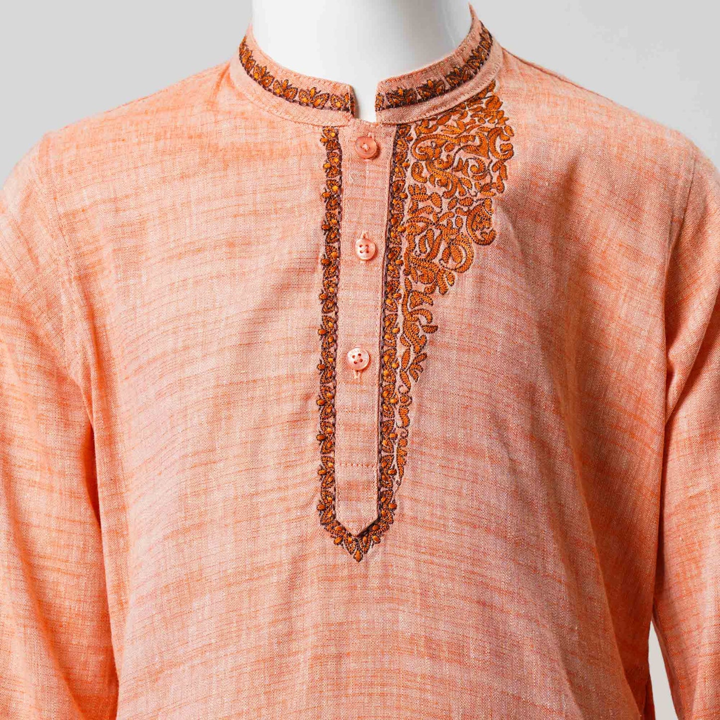 Boys Orange Panjabi