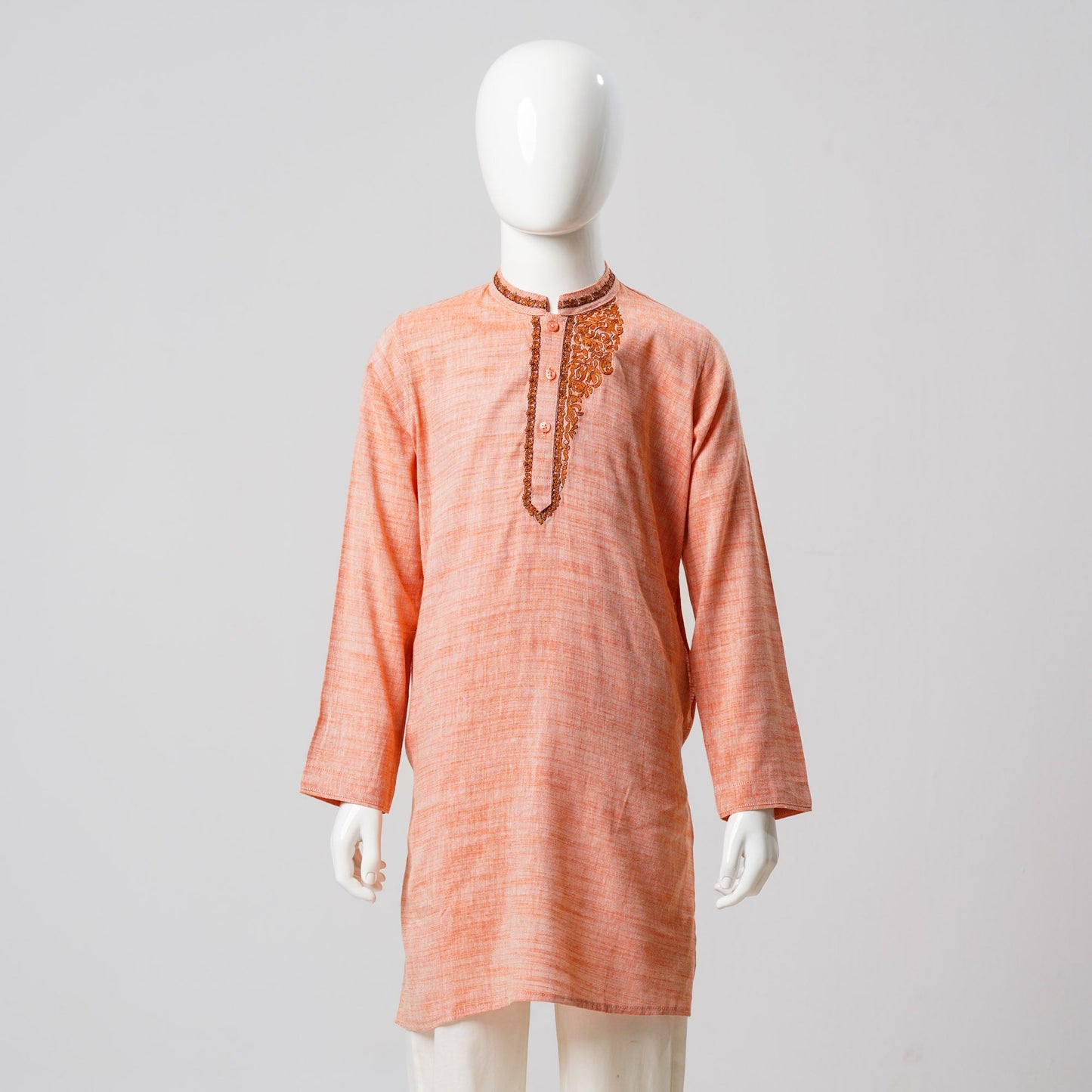Boys Orange Panjabi