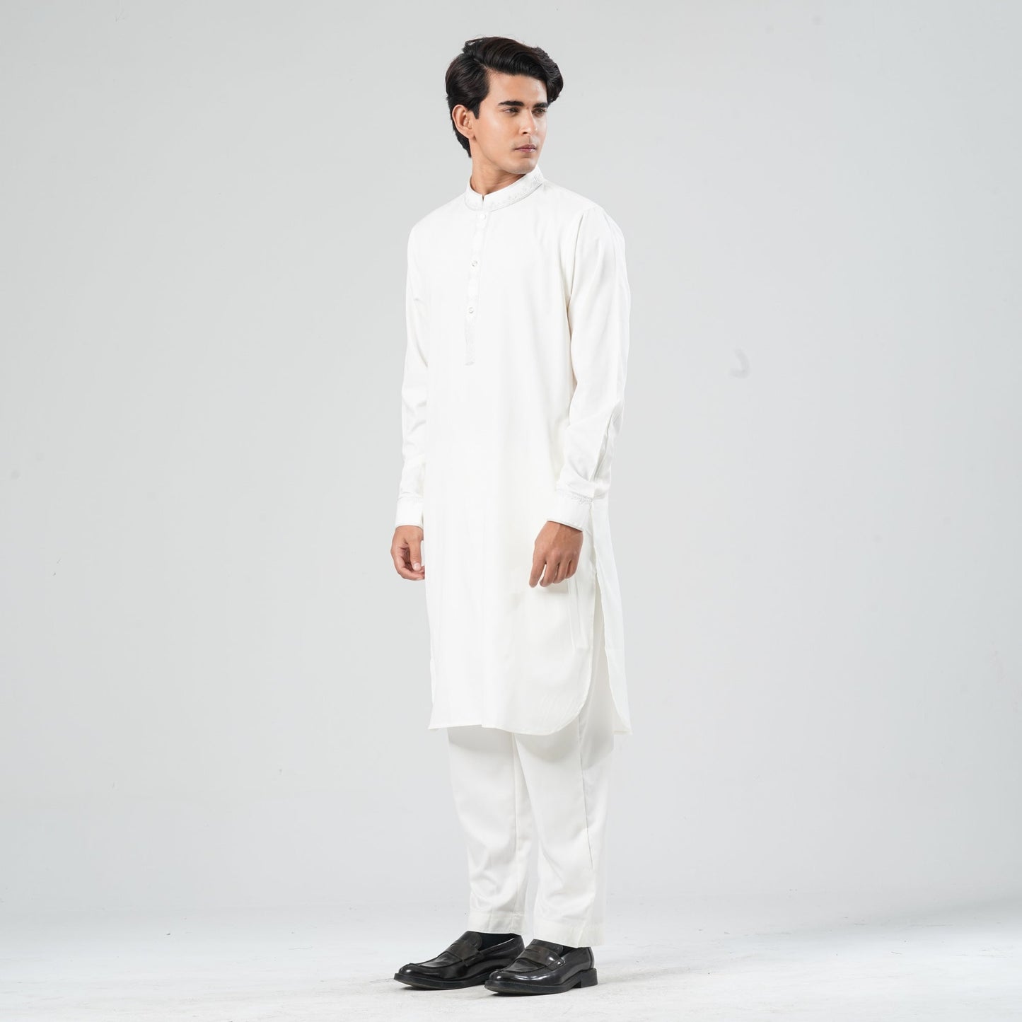 Men Blended Suiting Kabli Set