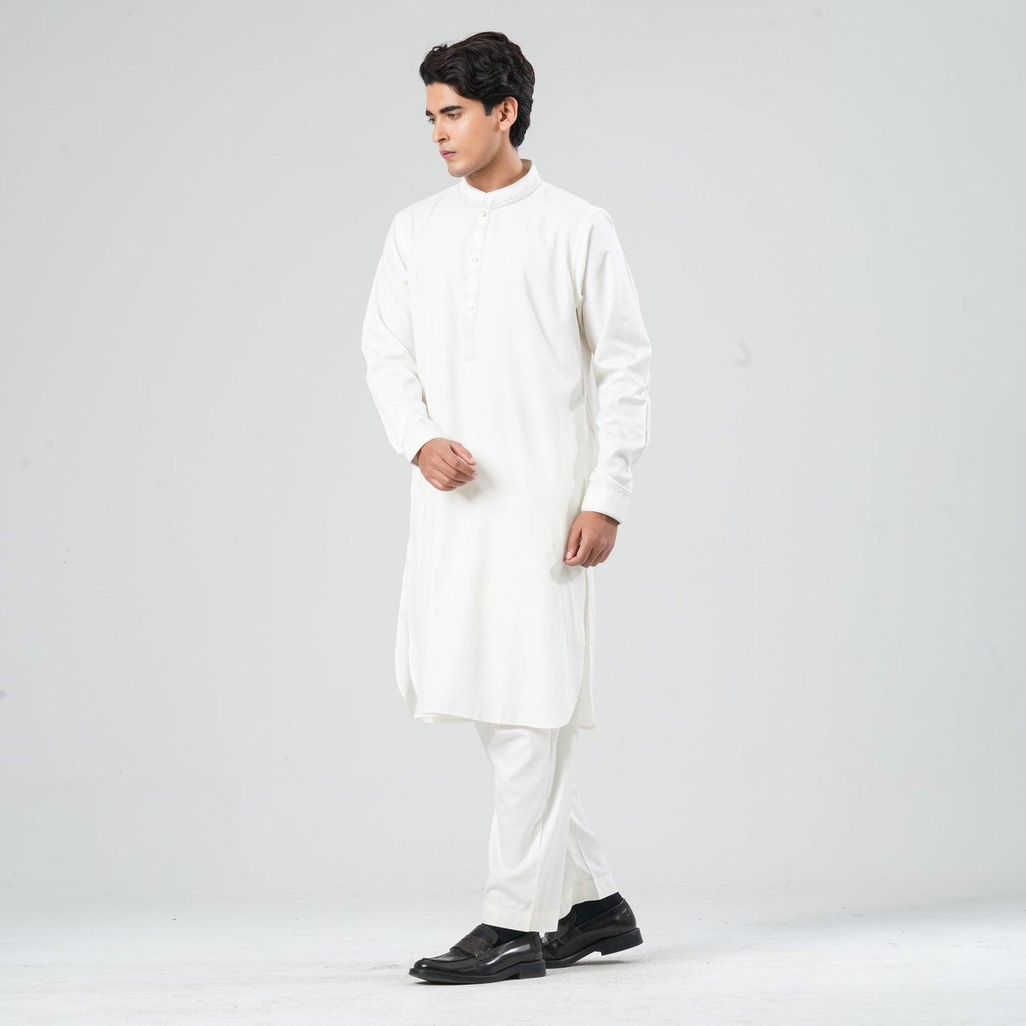 Men Blended Suiting Kabli Set