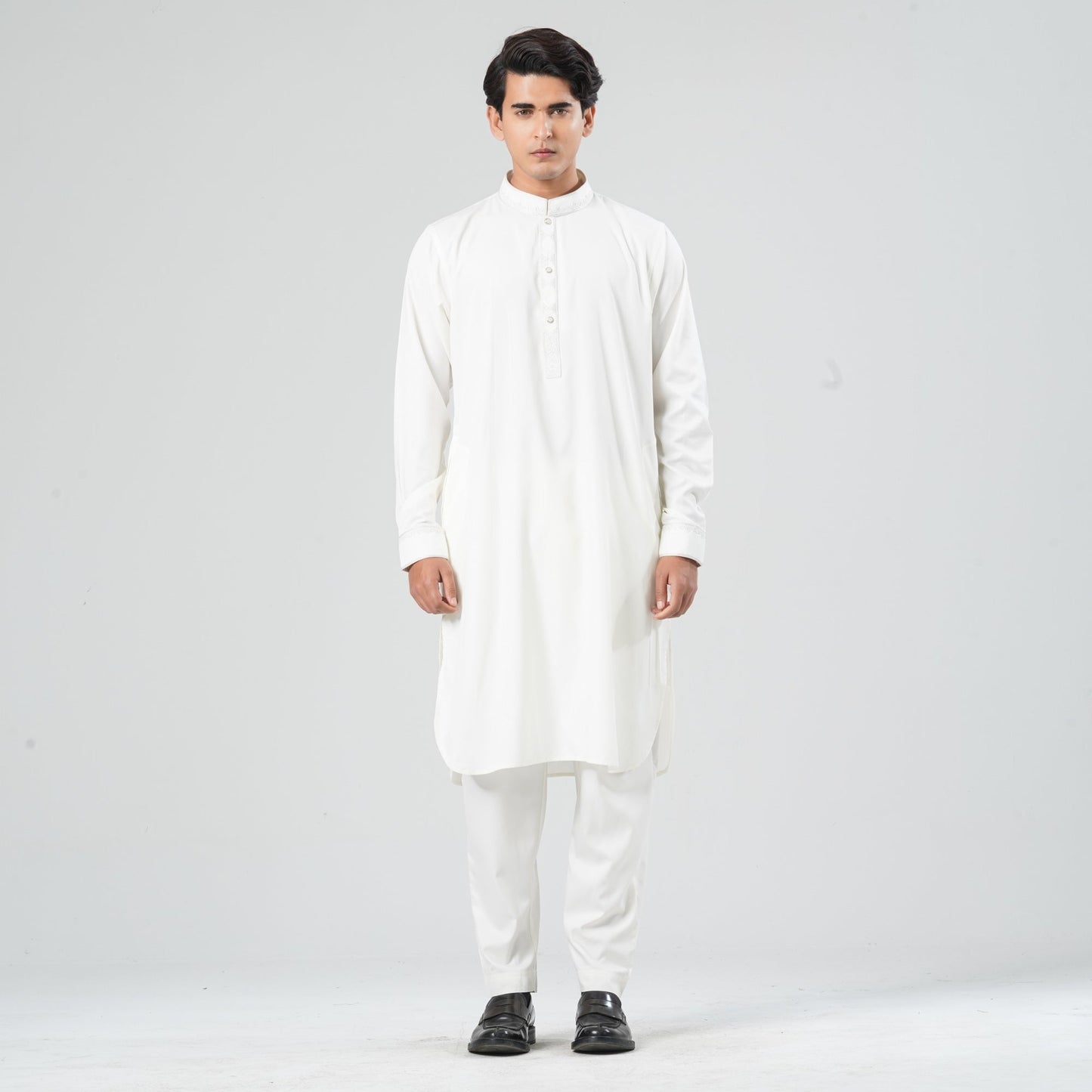 Men Blended Suiting Kabli Set