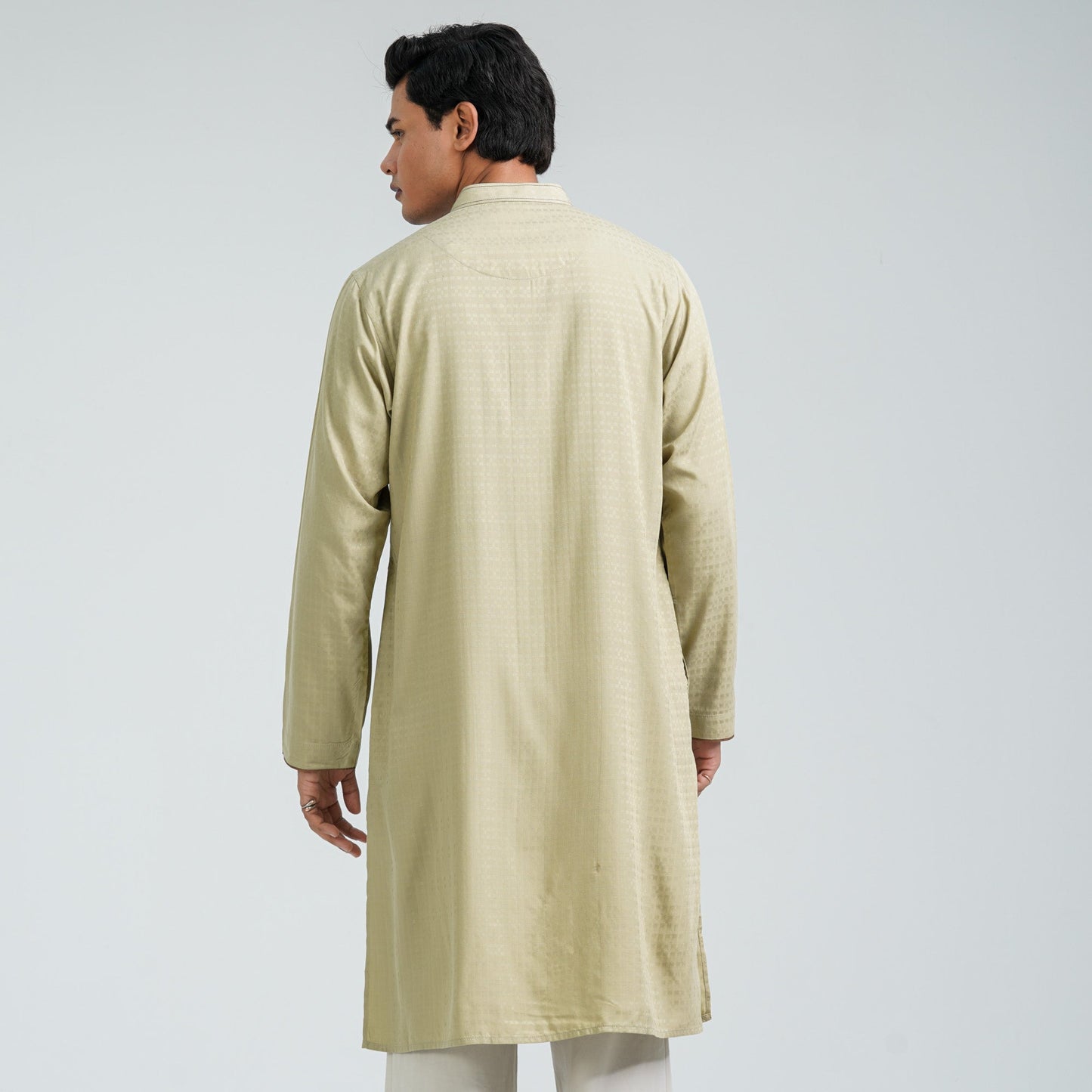 Men’s Pastel Mint Blended Panjabi