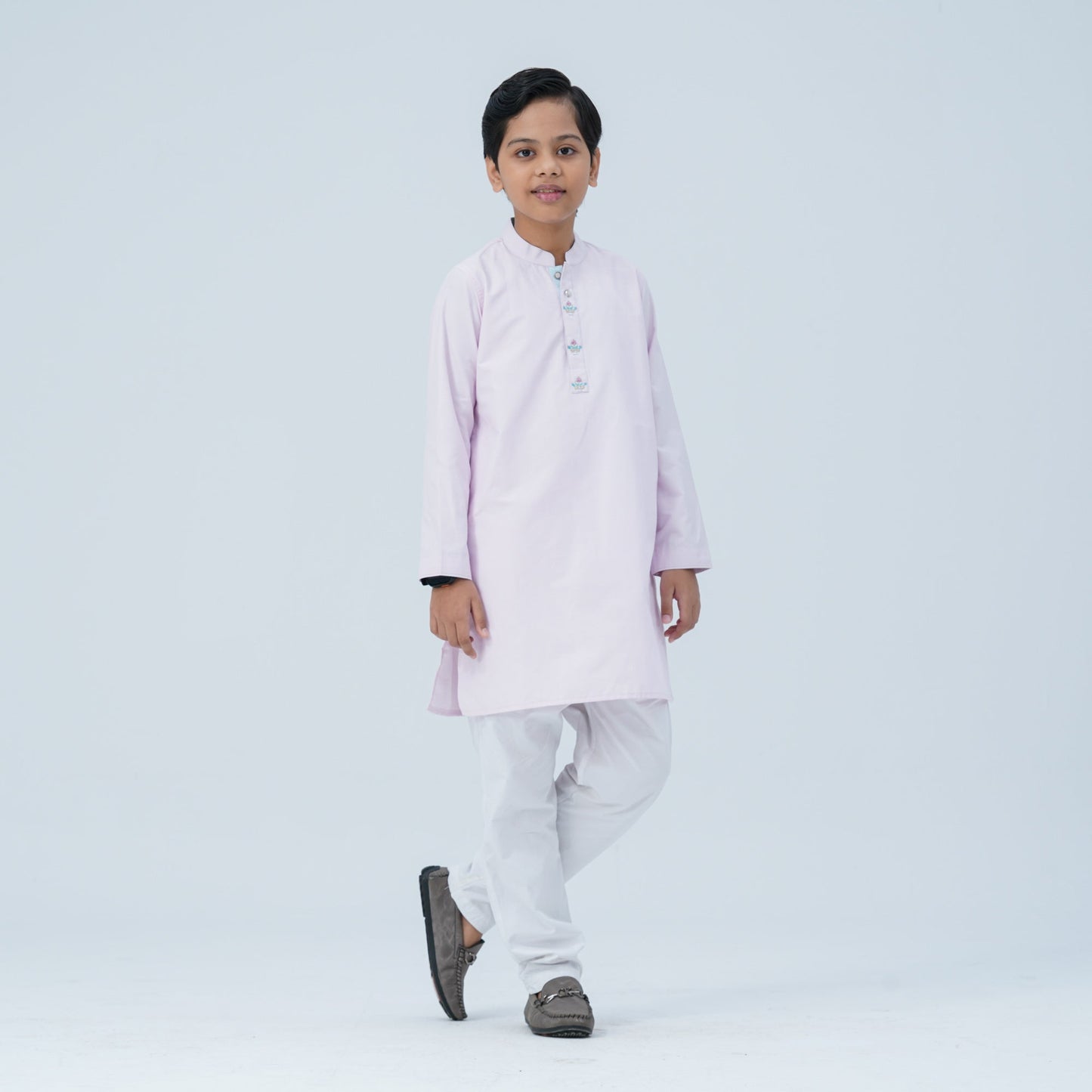 Boy's Sky Blended Panjabi
