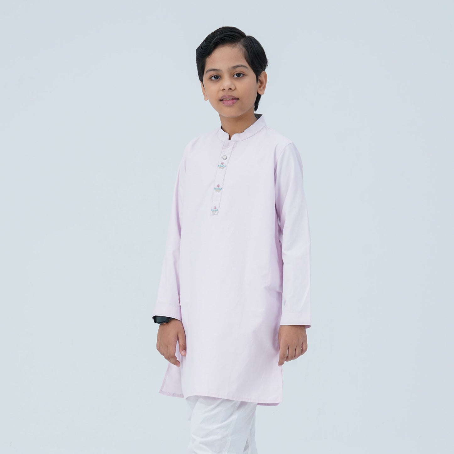Boy's Sky Blended Panjabi