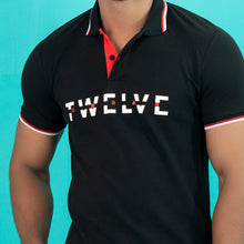 Load image into Gallery viewer, Men’s Black Polo
