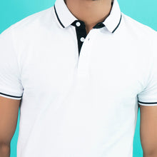 Load image into Gallery viewer, Men&#39;s White Polo
