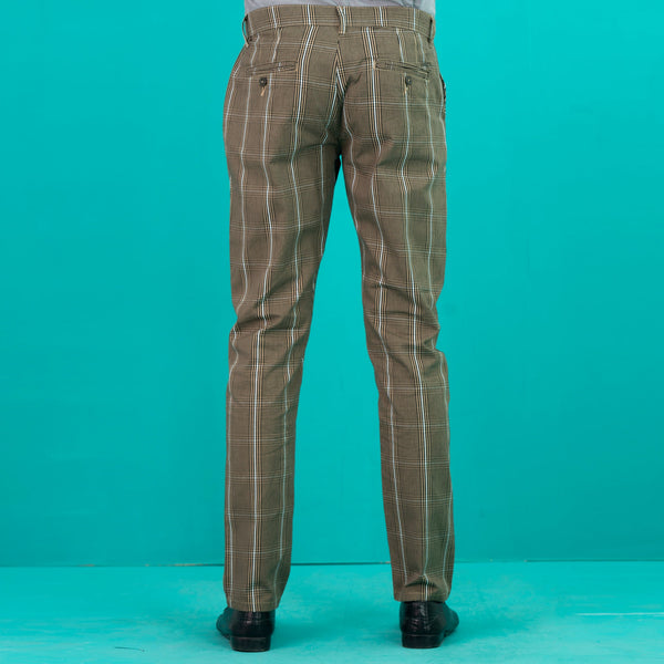 Mens Cino Pant- Brown/Black